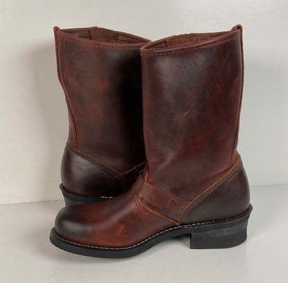 Double H Engineer Boots | USA Made | Brown | Women’s 7.5 M