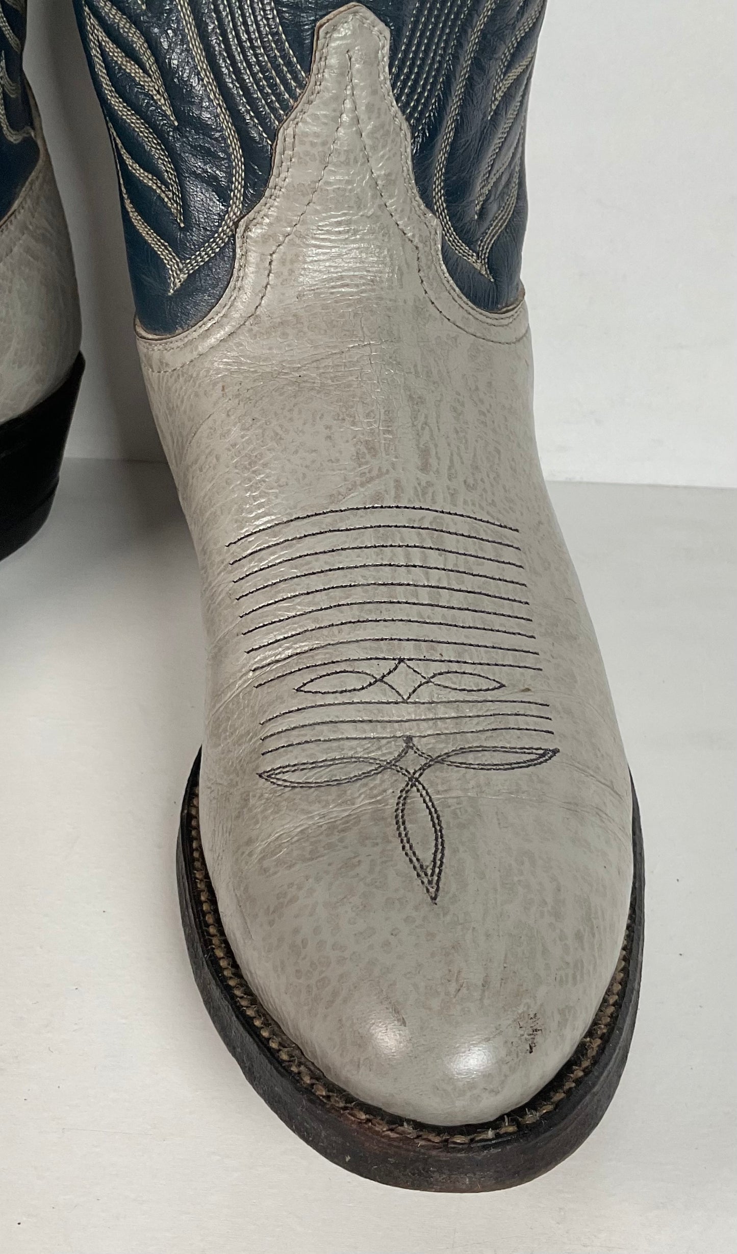 Vintage Tony Lama Antelope Cowboy Boots | Exotic | Gold Label | Men’s 8.5 D
