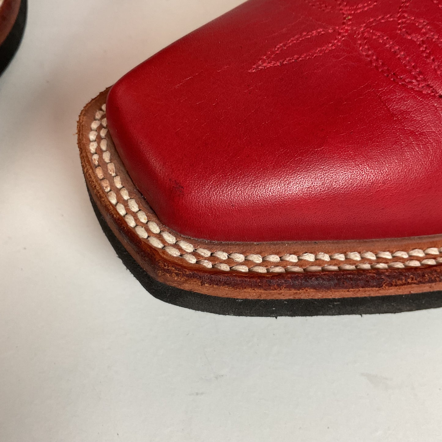 Justin Tekno Crepe Cowgirl Boots | Kansas City Chiefs | USA Made | 8.5 C