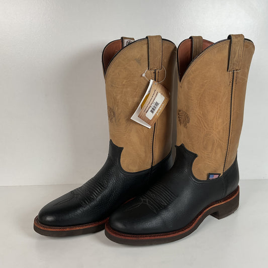 Chippewa Cowboy Boots | Soft Toe | USA Made | Narrow | Men’s 12 B