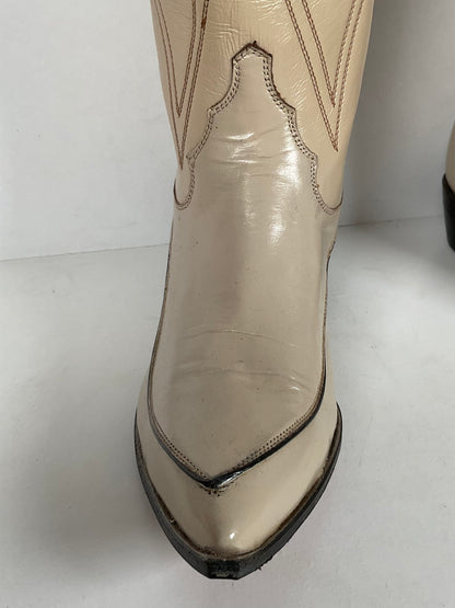 Vintage Justin Algonquin Cowgirl Boots | Old Fort Worth Label | Women’s 5 C