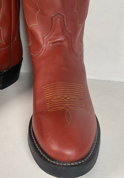 Tony Lama Retan Cowboy Boots | USA Made | Men’s 9.5 E