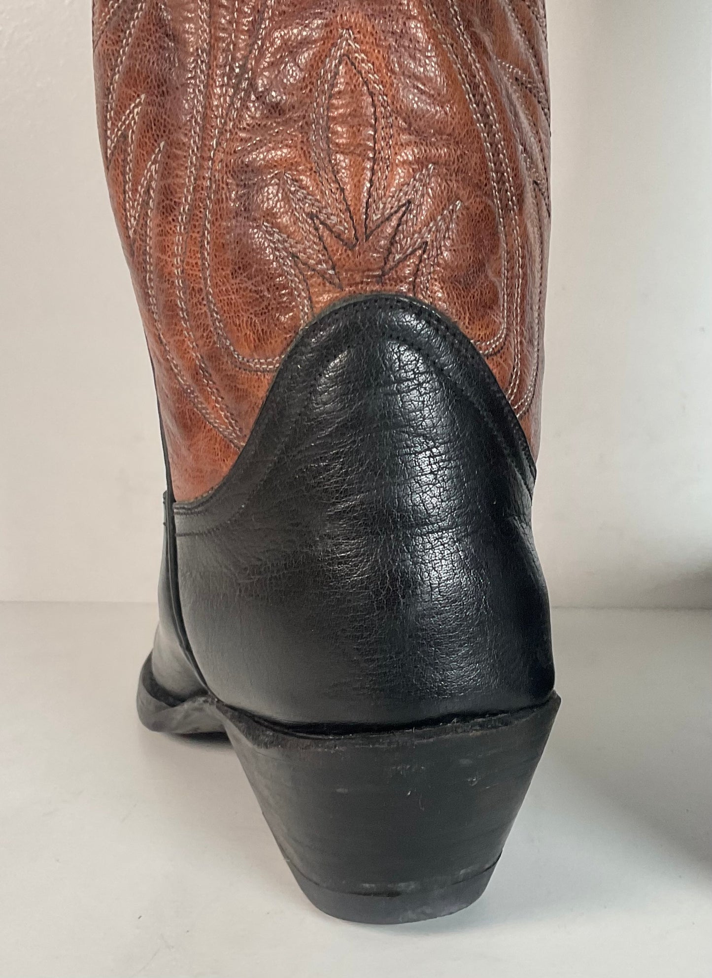 Pat Young Custom Bucket Cowboy Boots | Tooled Inlays | Women’s 7.5