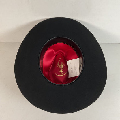 Alboum Hat Company Cowboy Hat 7 1/4” Rodeo King With Storage Case