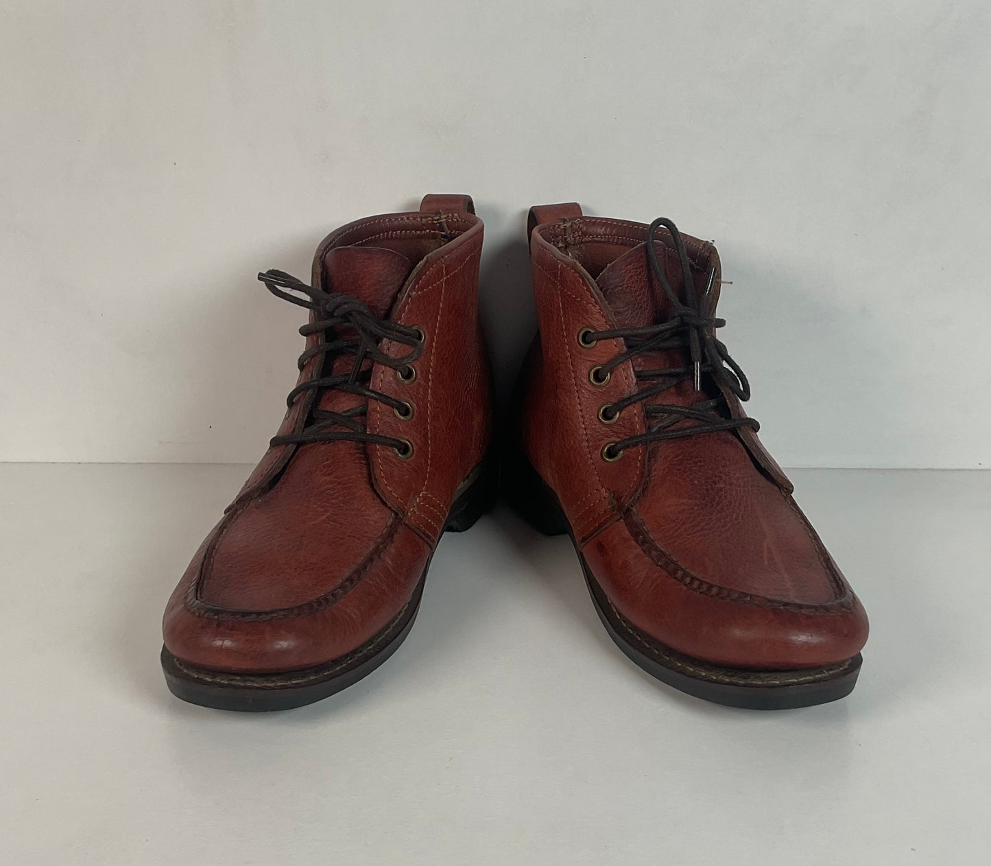 Vintage Gokey Moccasin Chukka Boots Men’s 7 D Bison Hide
