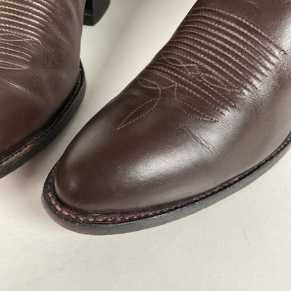 Vintage Tony Lama Buffalo Calf Cowboy Boots | 1960s-1970s | Narrow | Men’s 11 B
