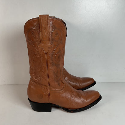 Montana Goat Skin Cowboy Boots | Brown | Men’s 8.5 D
