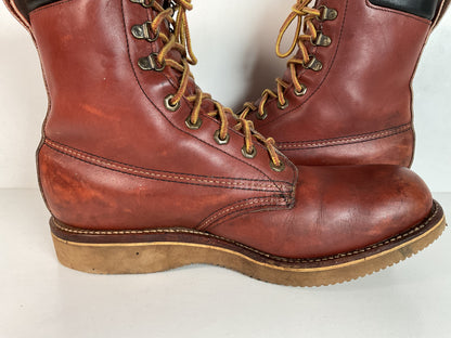 Vintage Chippewa Crepe Sport Boots 11 D USA Made Soft Toe