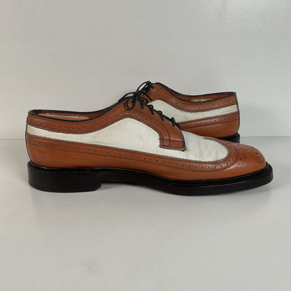 Vintage Johnston Murphy Spectator Shoes | Aristocraft | 1950s-1960s | 10 C