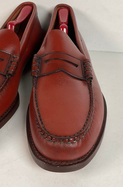1970s Winthrop Moccasin Penny Loafer 11.5 A Handsewn Tomahawk