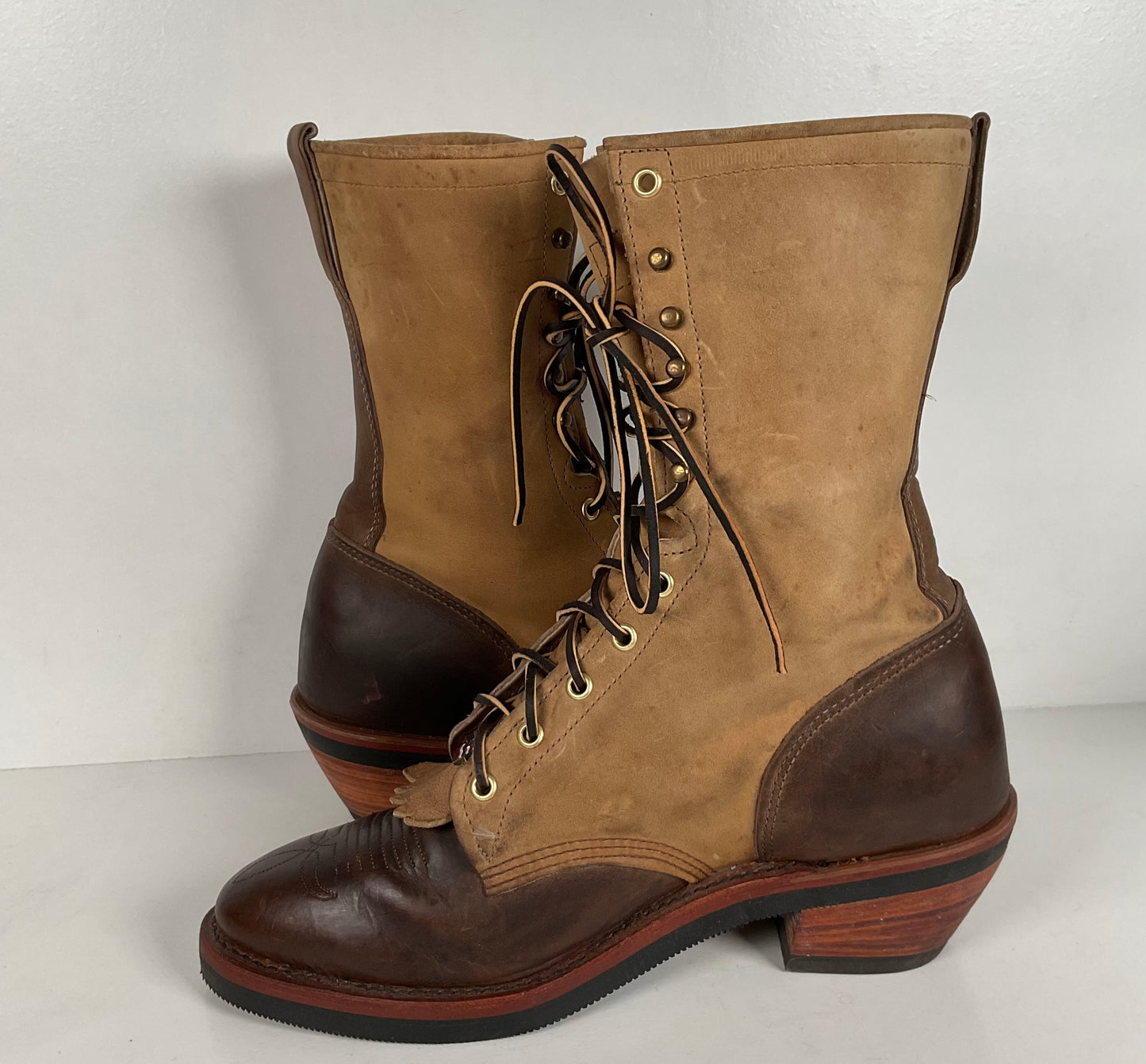 Chippewa Crazy Horse Packer | USA Made | Soft Toe | Men’s 10 D