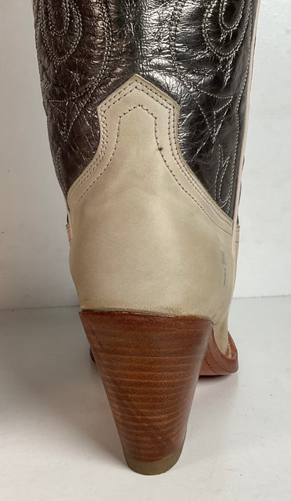 Frye Women’s Mustang Riding Boots 8 M Made In Spain
