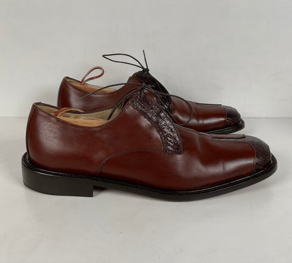 Belvedere Ostrich Leg Derby Shoes | Exotic | Men’s 10 M