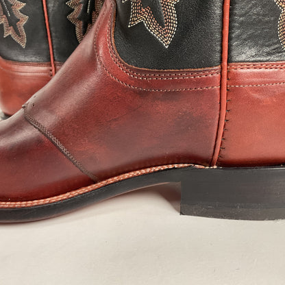 Lucchese 2000 Cowboy Boots | USA Made | Extra Wide | Men’s 8.5 EE