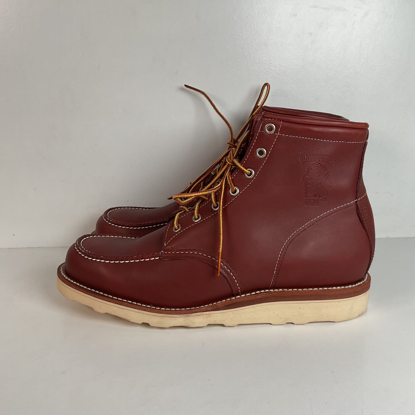 Chippewa Portage Sport Boots 11.5 D Moc Toe USA Made