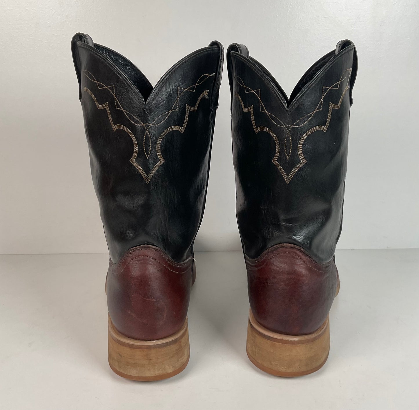 Vintage Laredo Crepe Roper Boots | Cowboy | USA Made | Men’s 13 D