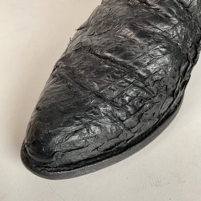 Vintage Olathe Sea Bass Cowboy Boots | Exotic | Distressed | Men’s 13 EE
