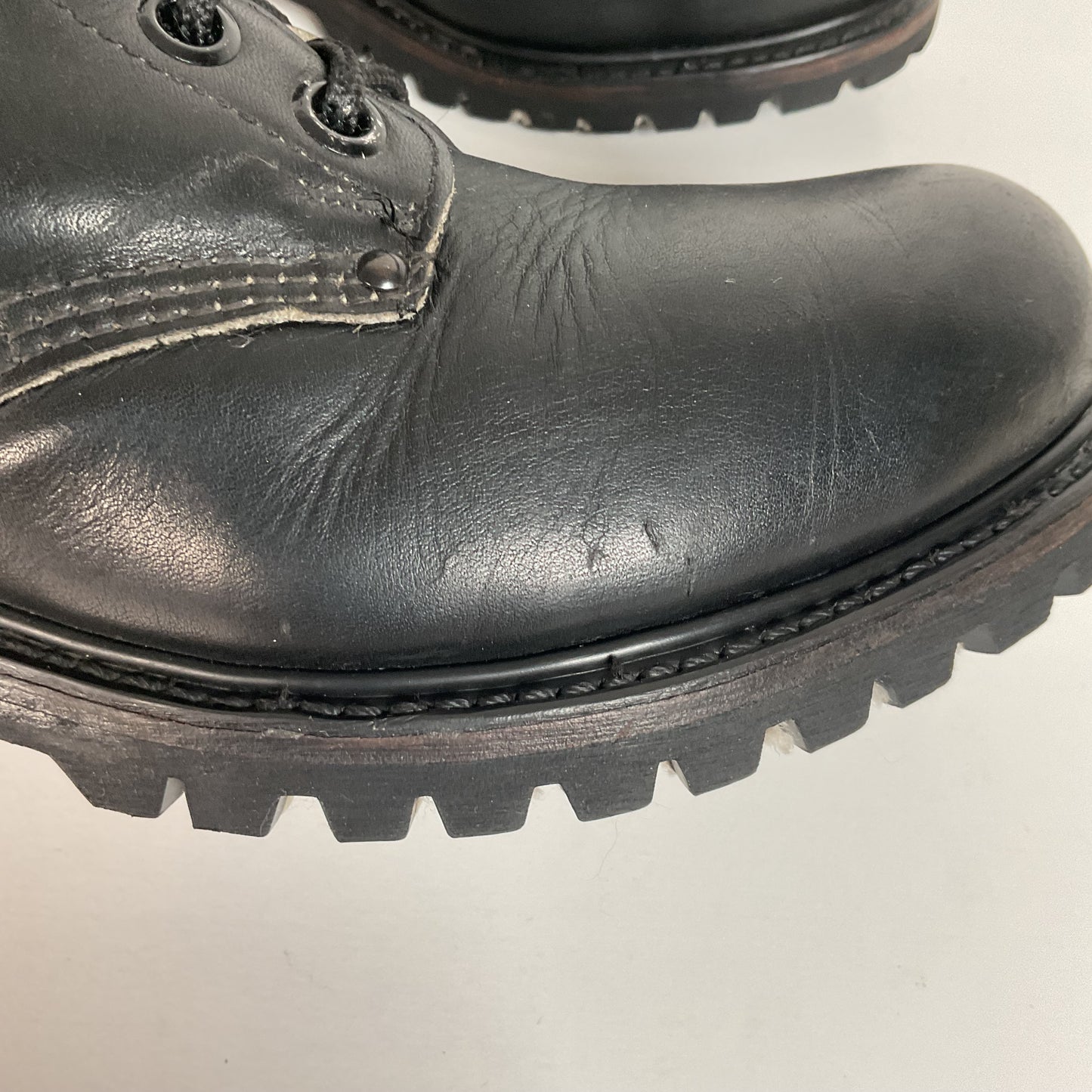 Vintage Carolina Sub Zero Leather Boots 7.5 E Steel Toe Insulated Logger USA