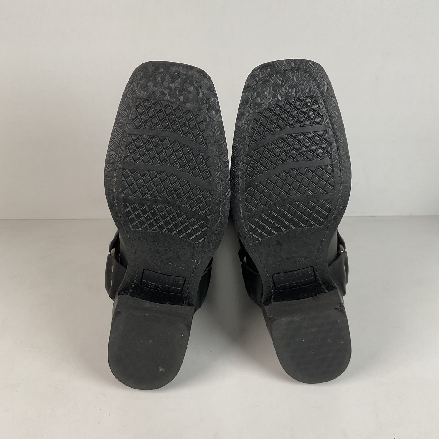 Vintage Durango Black Oiled Harness Boots | USA Made | Men’s 9 EE