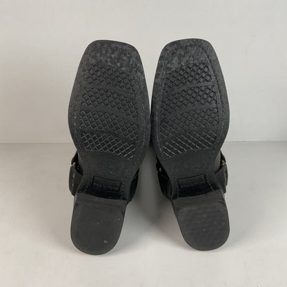 Vintage Durango Black Oiled Harness Boots | USA Made | Men’s 9 EE
