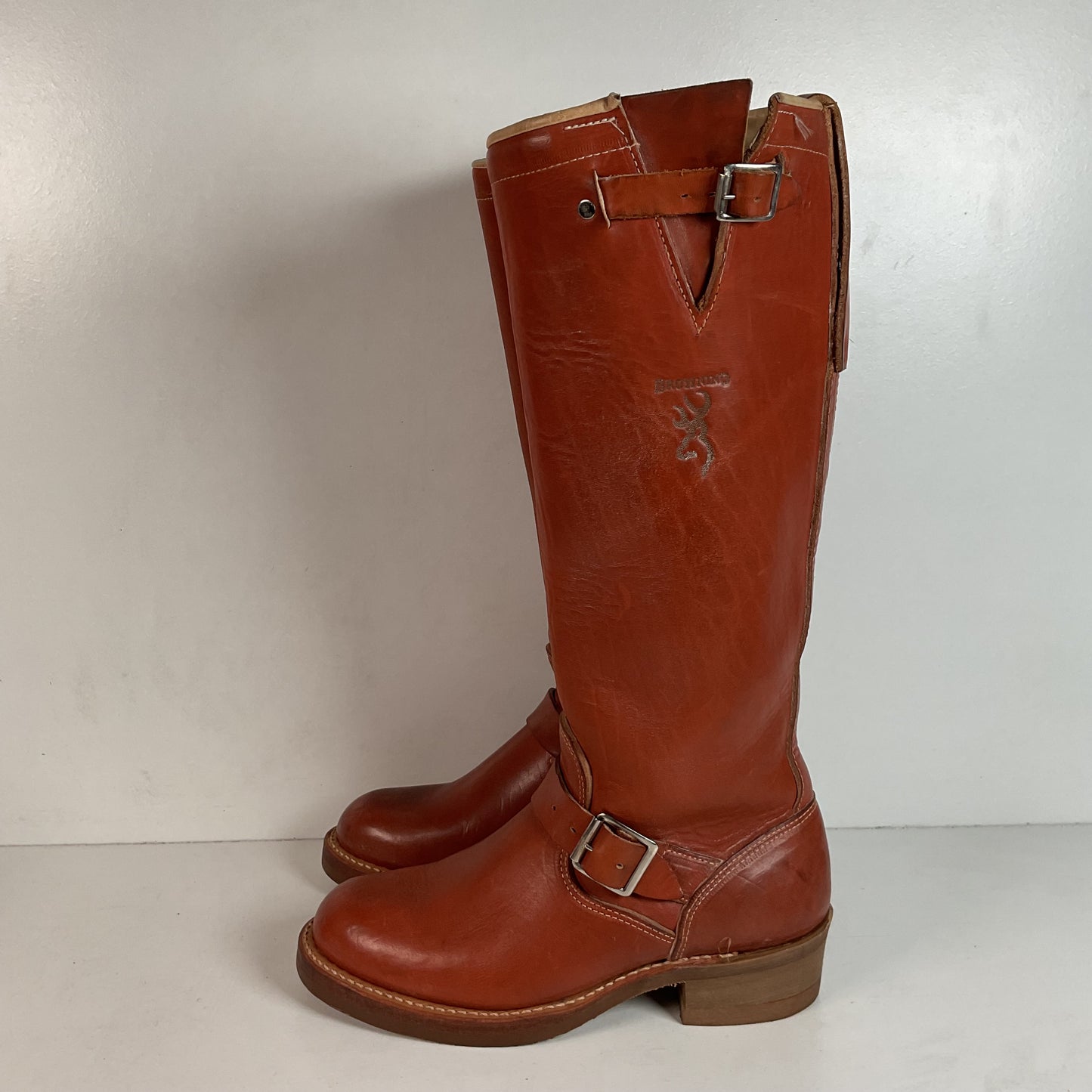 Vintage Browning Snake-Proof Engineer Boots | USA Made | Men’s 7 D