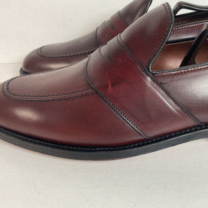 Vintage Hanover LB Shepard Penny Loafers 10 D Genuine Shell Cordovan USA Made