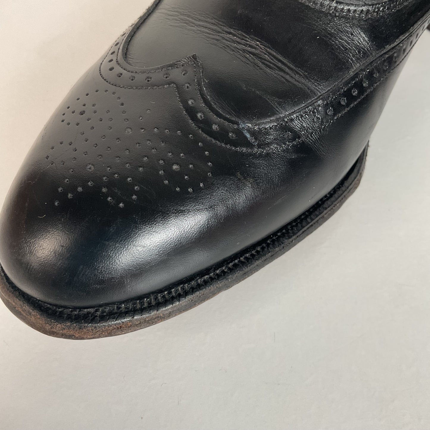 Vintage Johnston Murphy Aristocraft Oxford Shoes 8.5 D USA (2) Pairs USA Made