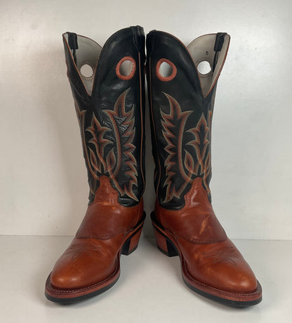 Tony Lama Renegade Buckaroo Cowboy Boots 11 D USA Made