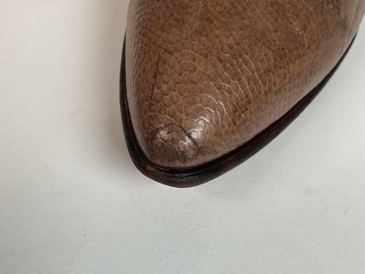 Women’s Paul Bond Smooth Ostrich Cowgirl Boots 7 A Custom Exotic