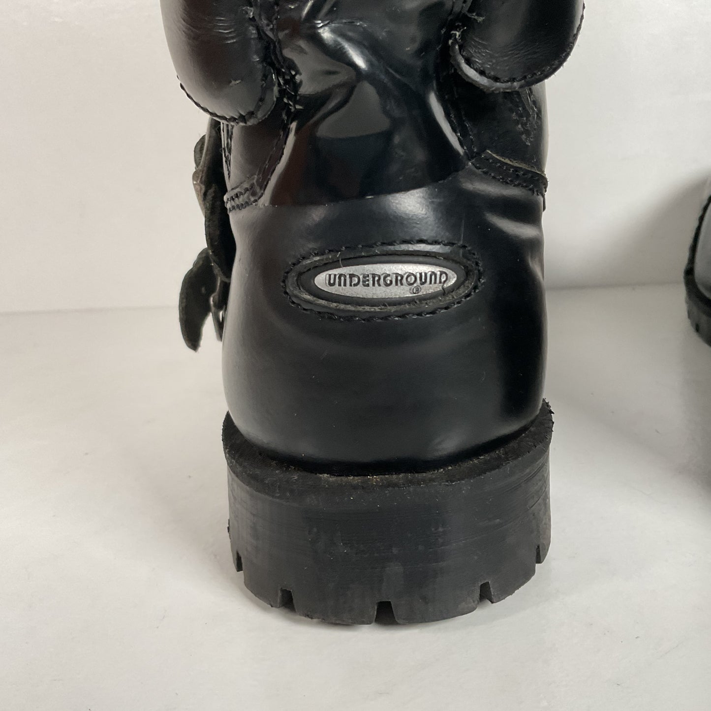 Underground England Gladiator Boots | Quintuple Buckle | UK 10 | US 11