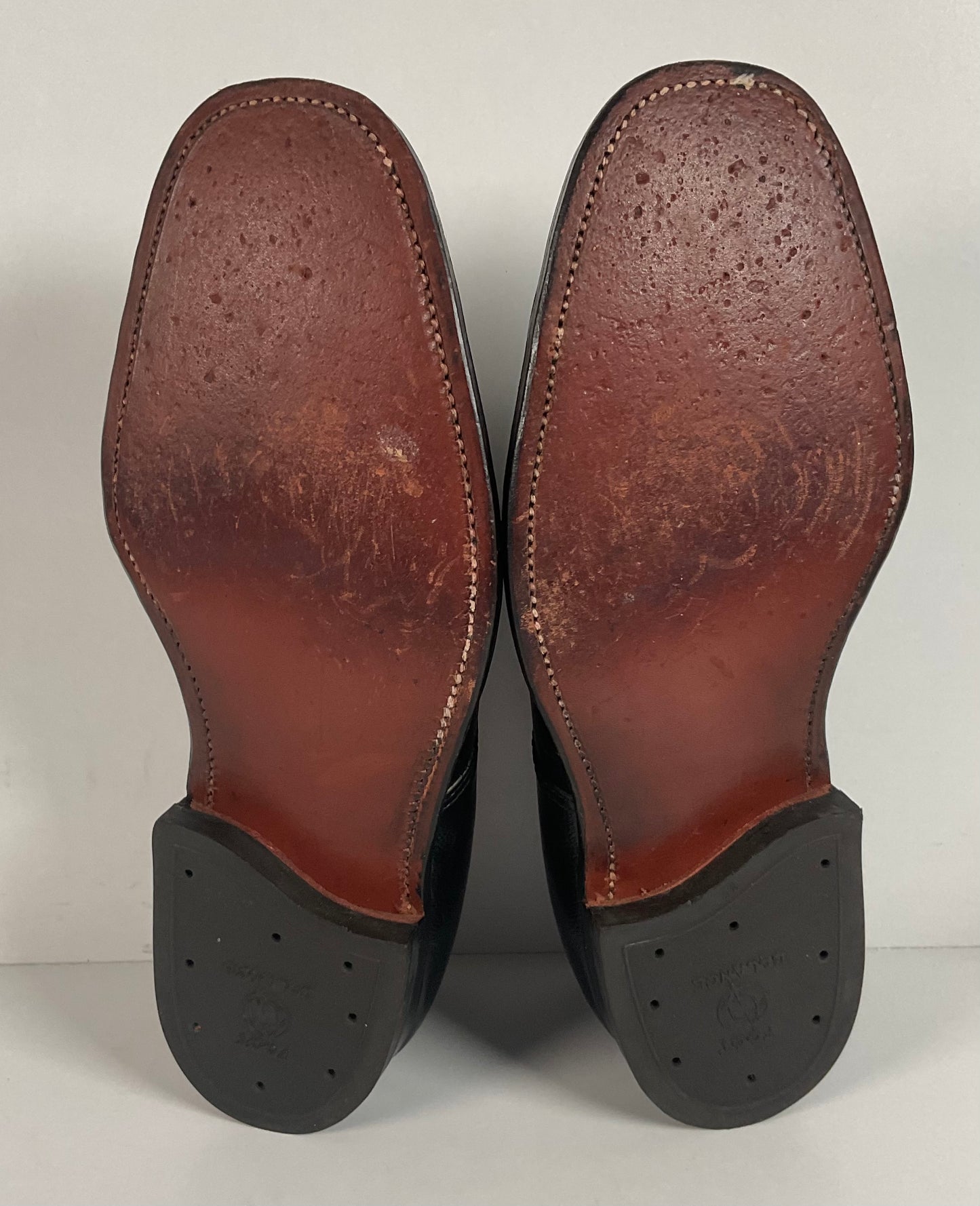 Vintage Alden Moc Toe Derby Loafers 8 E Style 471