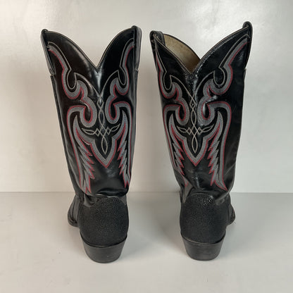 Men’s Exotic Sea Stingray Cowboy Boots 8.5 D