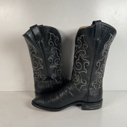 Caboots Lizard Roper Boots 9.5 E Champion Attitude Custom