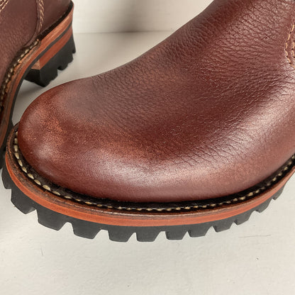 Bison Hide Engineer Boots | Shorty | Custom | PNW | Pacific Northwest | Men’s 9.5