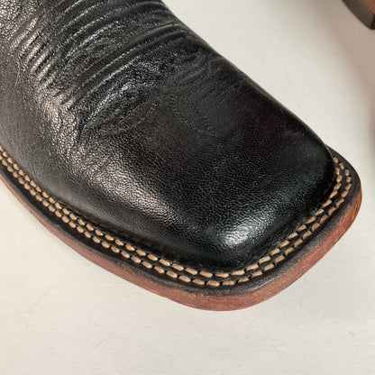 Justin Bent Rail Wildebeest Cowboy Boots | Exotic | USA Made | 10.5 D