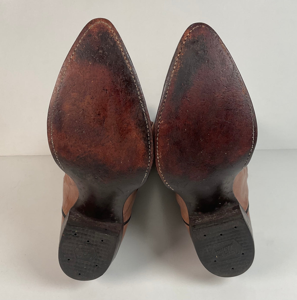 Vintage Tony Lama Elephant Wingtip Cowboy Boots | Gold Label | Exotic | Men’s 9 EE