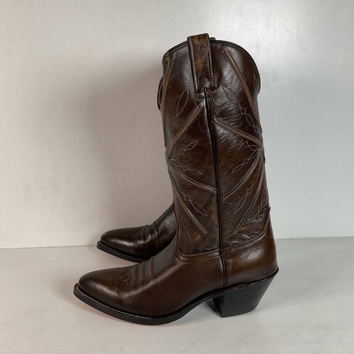 1970s Acme Cowboy Boots | Stock Show | USA Made | Men’s 9 D