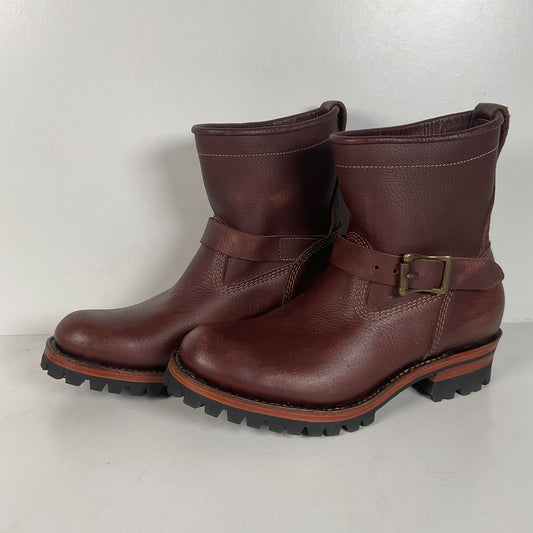 Bison Hide Engineer Boots | Shorty | Custom | PNW | Pacific Northwest | Men’s 9.5
