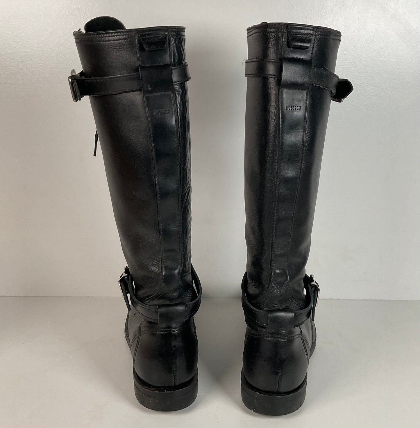 Vintage Harley Davidson Tall Lace Up Boots | USA Made | Men’s 8 | Women’s 9