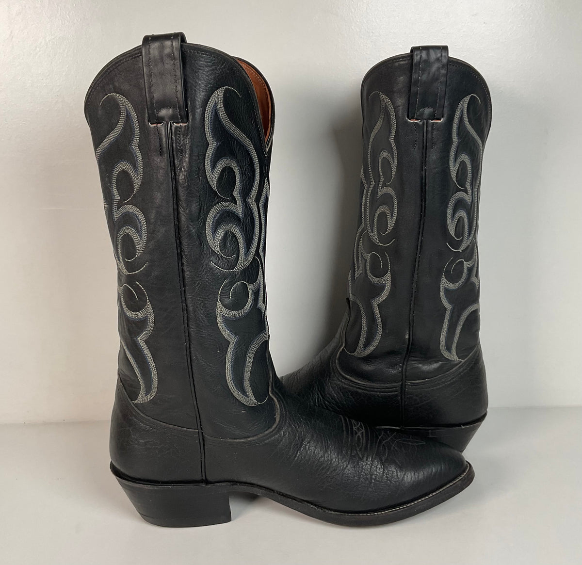 Vintage Nocona Bull Shoulder Cowboy Boots | USA Made | Men’s 10 D