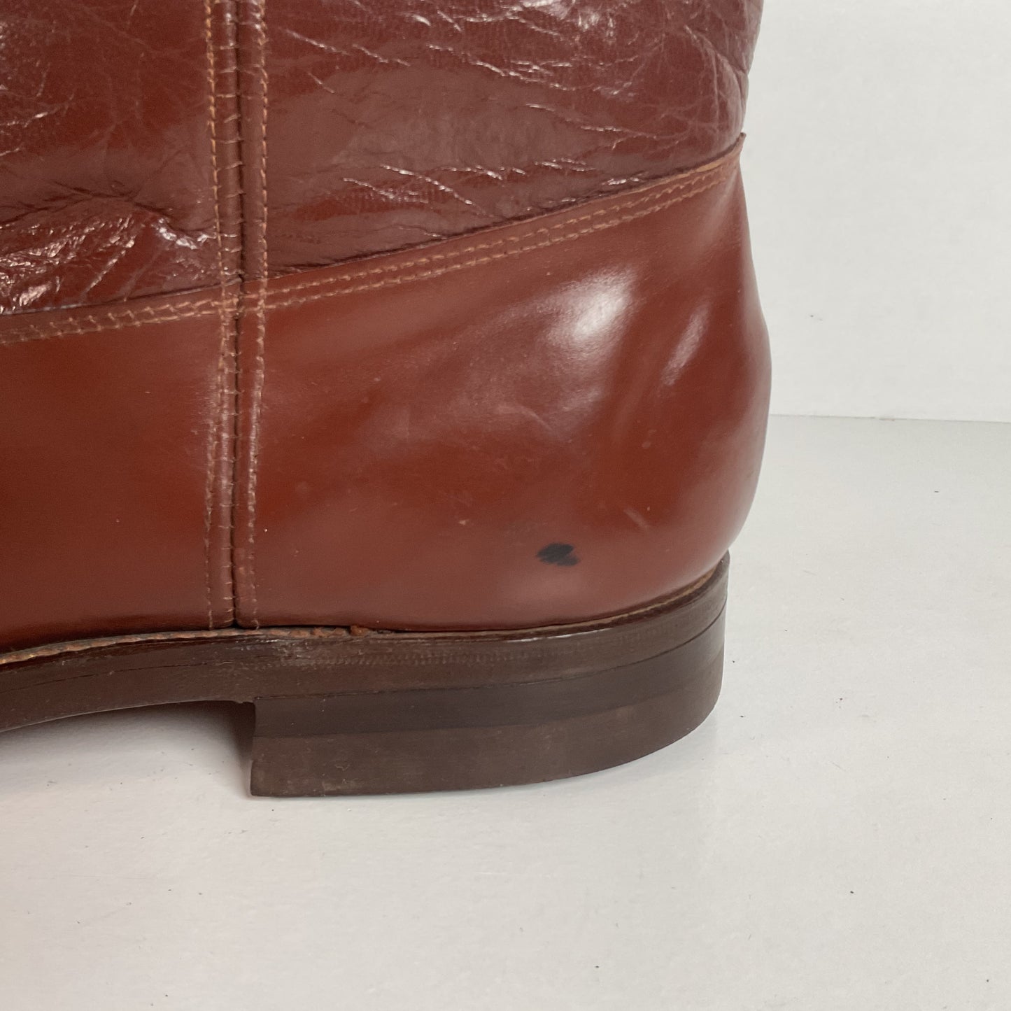 Vintage Jarman Cloth Pull Military Style Boots 11 Narrow 1940s