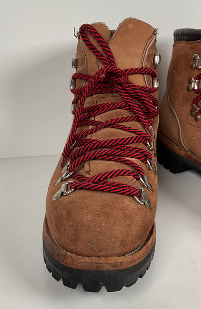 Vintage Milo Mountaineering Boots | USA Made | Rough Out | Men’s 9.5 M
