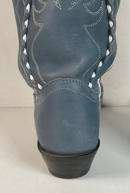 Dan Post Albany Bucklace Cowgirl Boots | Mule Skin | Blue | Women’s 8 M