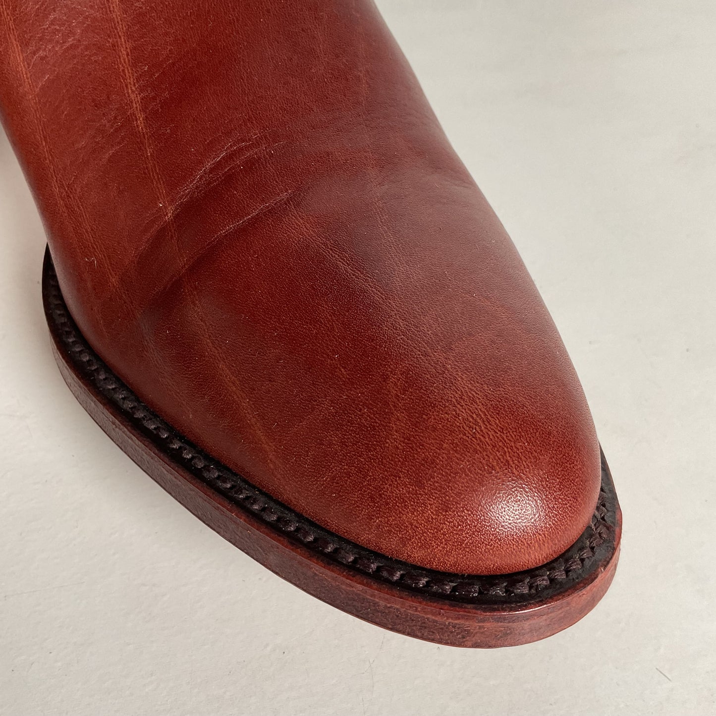 Vintage Frye Cowboy Boots | Chocolate Cow | USA Made | 1980s | Men’s 11 D