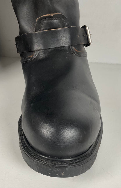 Vintage Carolina Tall Engineer Boots | Saftey Toe | USA Made | Wide | Men’s 12 W