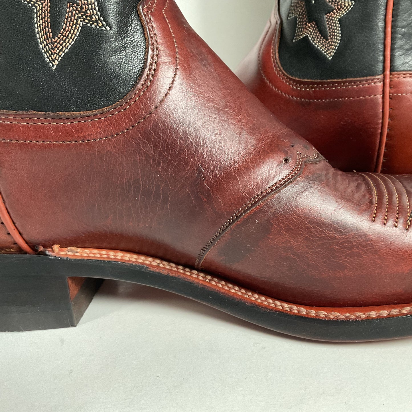 Lucchese 2000 Cowboy Boots | USA Made | Extra Wide | Men’s 8.5 EE