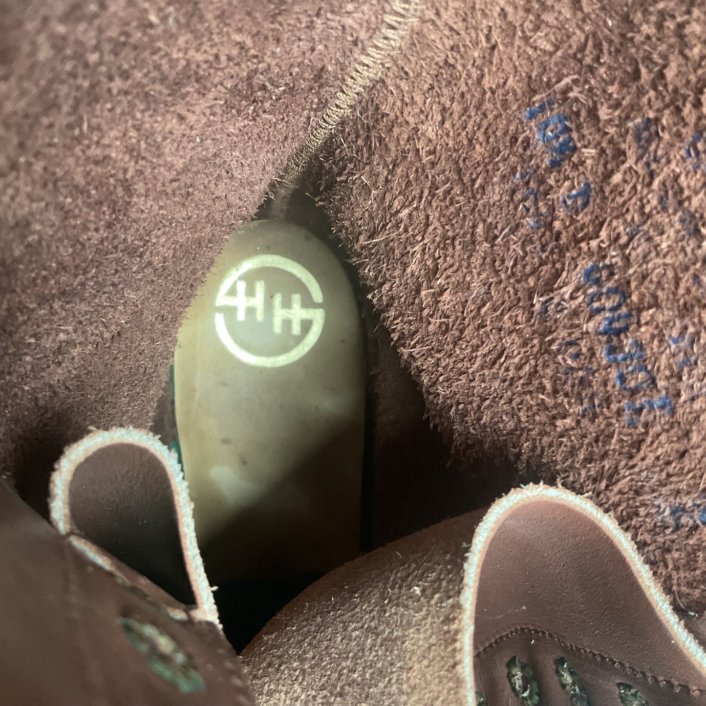 Vintage Double H Kiltie Packer Boots 10.5 D USA Made