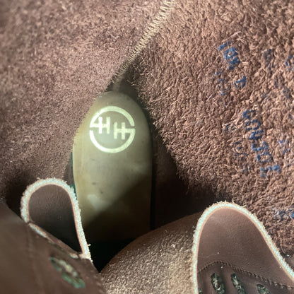 Vintage Double H Kiltie Packer Boots 10.5 D USA Made