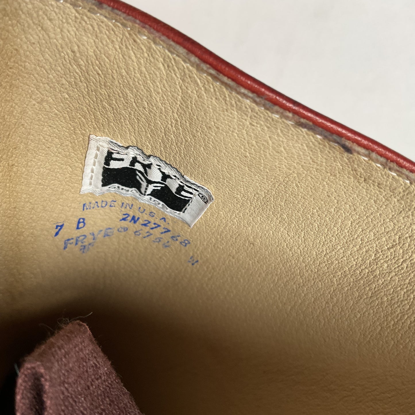 Vintage Frye Dorado Riding Boots 7 B USA Made Campus Original Box