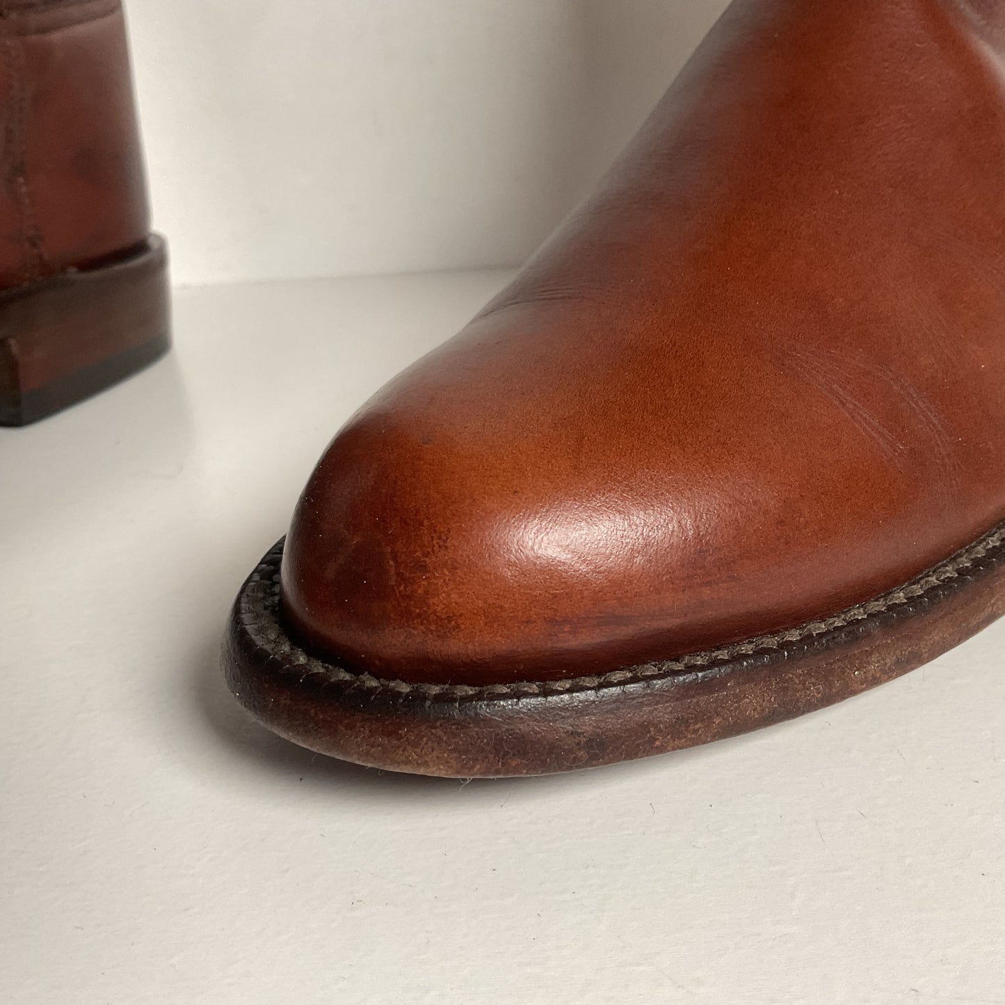Lucchese Classics Handmade | Polo Riding Boots | Triple Buckle | Men’s 10 B